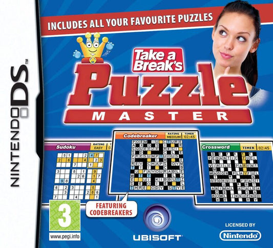 Take a Break's Puzzle Master for Nintendo DS/3DS Funko