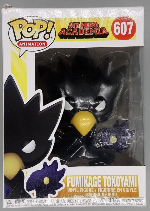 607 Fumikage Tokoyami - My Hero Academia Box Damaged Funko POP Funko
