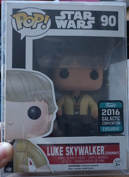 90 Luke Skywalker (Ceremony) - Star Wars - Box Damaged Funko POP Funko
