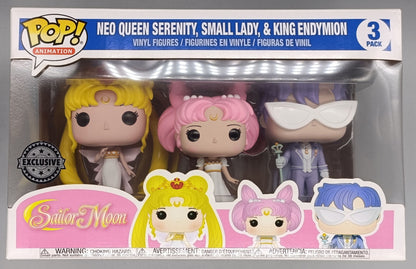 Neo Queen Serenity, Small Lady and King Endymion - Sailor Moon Funko POP [3 Pack]