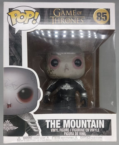 85 The Mountain (Unmasked) 6 Inch Game of Thrones Box Damaged Funko POP Funko