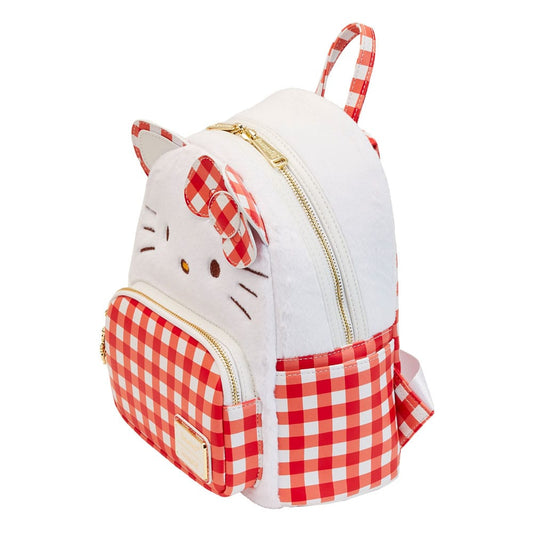 Sanrio by Loungefly Mini Backpack Hello Kitty Gingham Cosplay NEW