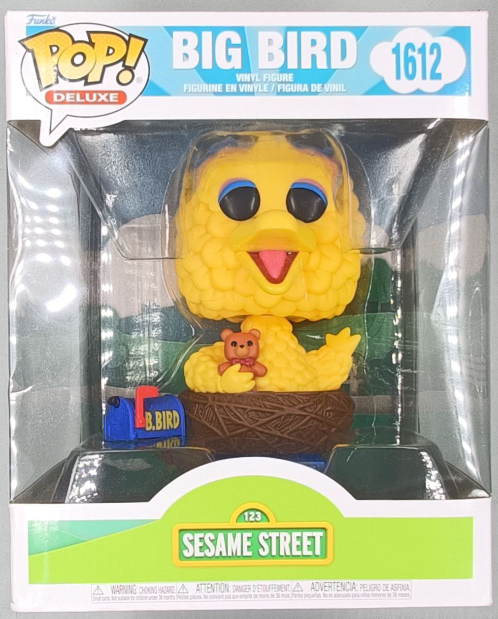 1612 Big Bird in Nest - Deluxe - Sesame Street Funko POP - Box Damaged Funko