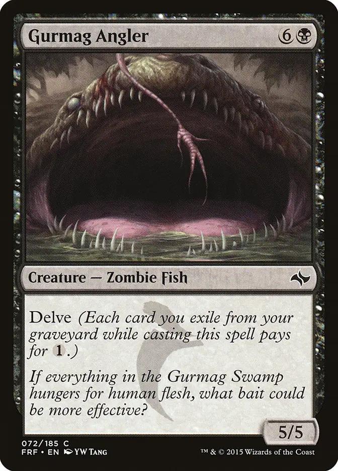72 - Gurmag Angler - Fate Reforged - Normal - Magic: The Gathering Card