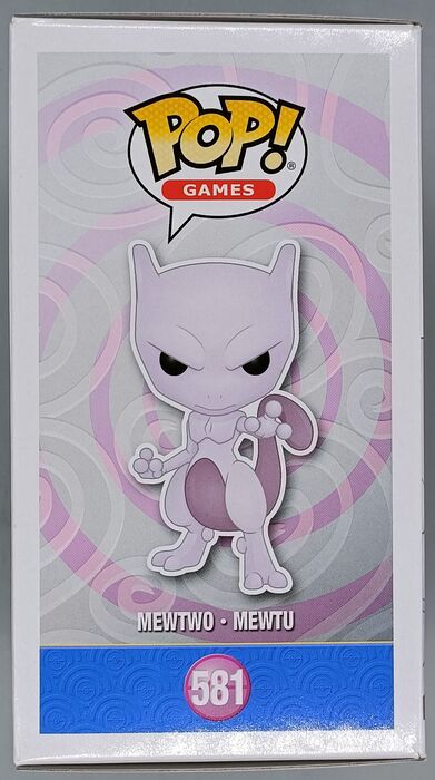 581 Mewtwo Flocked - Pokemon Funko POP