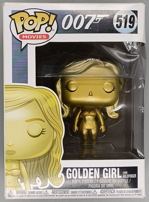 519 Golden Girl (from Goldfinger) - James Bond - Damaged Box Funko POP Funko