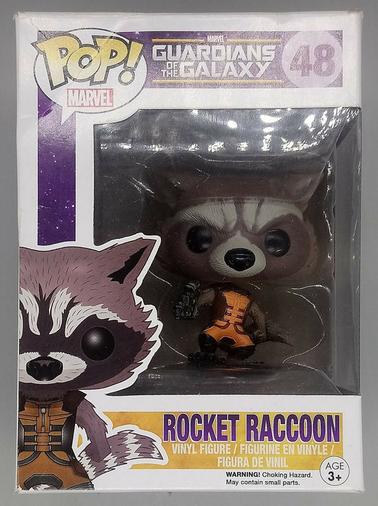 48 Rocket Raccoon Marvel Guardians of the Galaxy - Box Damaged Funko POP