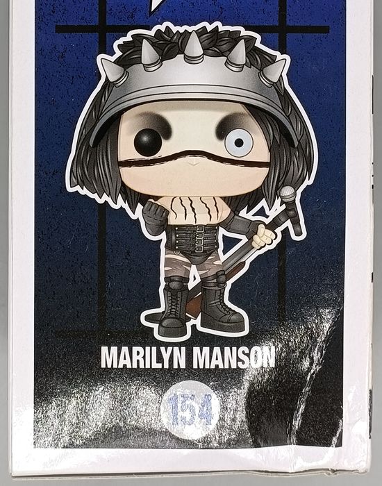 154 Marilyn Manson - Rocks - Box Damaged Funko POP