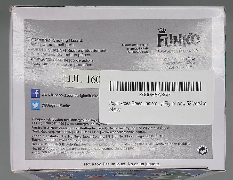 09 Green Lantern (New 52) - DC Universe - Box Damaged Funko POP