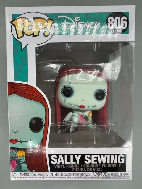 806 Sally Sewing Disney The Nightmare Before Christ Box Damaged Funko POP Funko