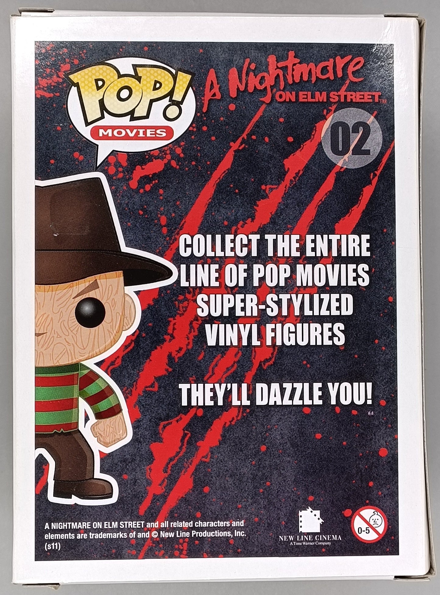 02 Freddy Krueger - Horror - Nightmare On Elm Street Funko POP - Brand New