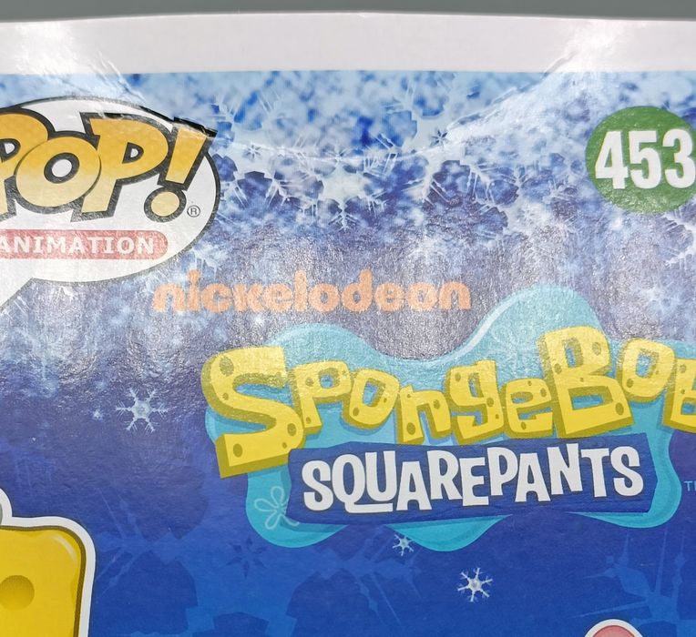 453 SpongeBob SquarePants (Holiday)  SpongeBob Squarepants Funko POP - Box Damaged