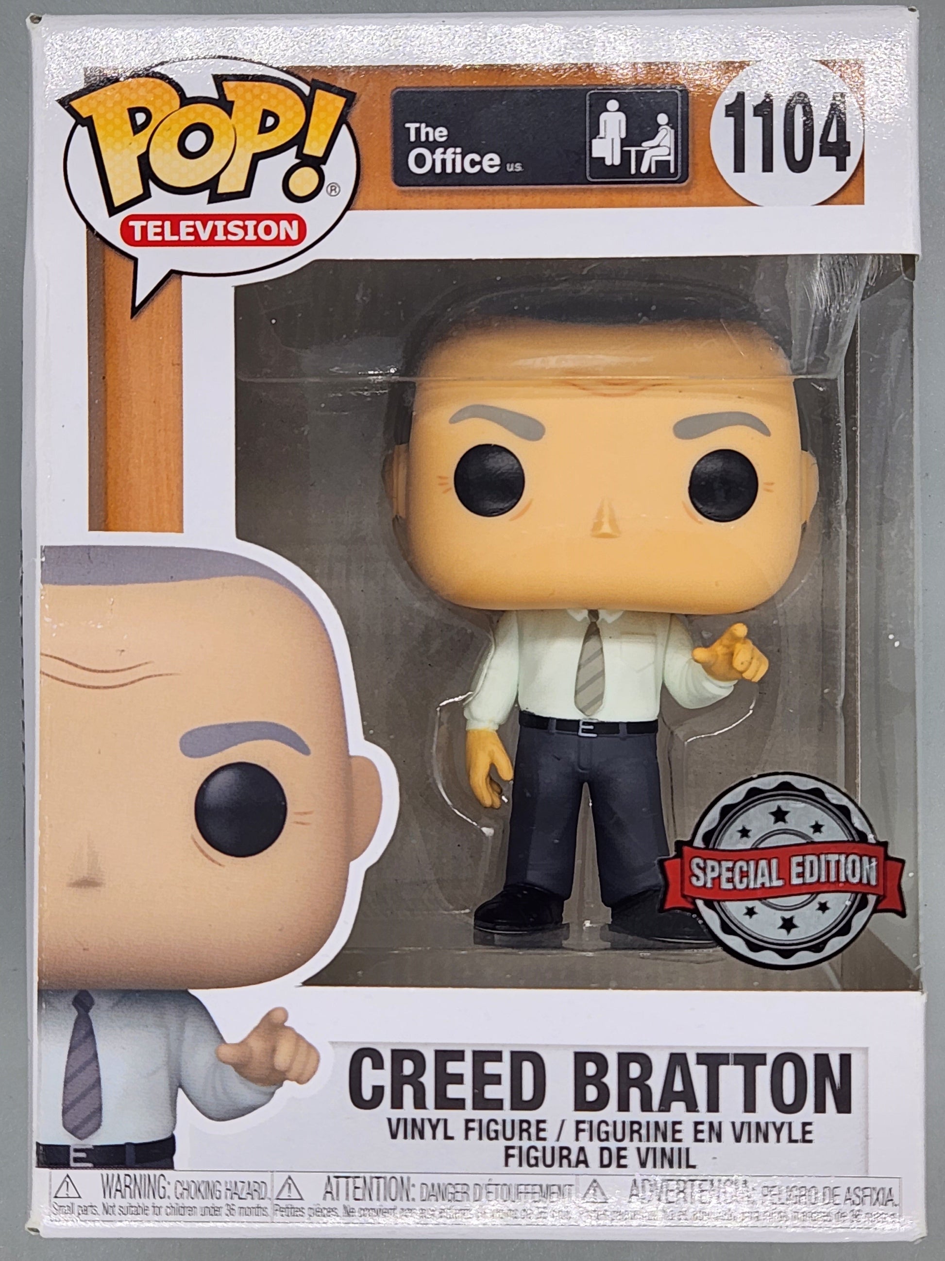 1104 Creed Bratton - The Office - Box Damaged Funko POP