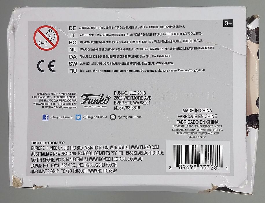 95 John Deacon - Queen - Rocks - Box Damaged Funko POP