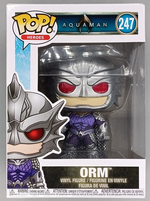 247 Orm - DC Aquaman - Box Damaged Funko POP
