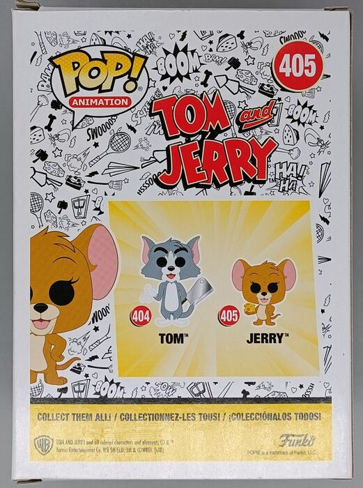 405 Jerry - Tom and Jerry - Box Damaged Funko POP