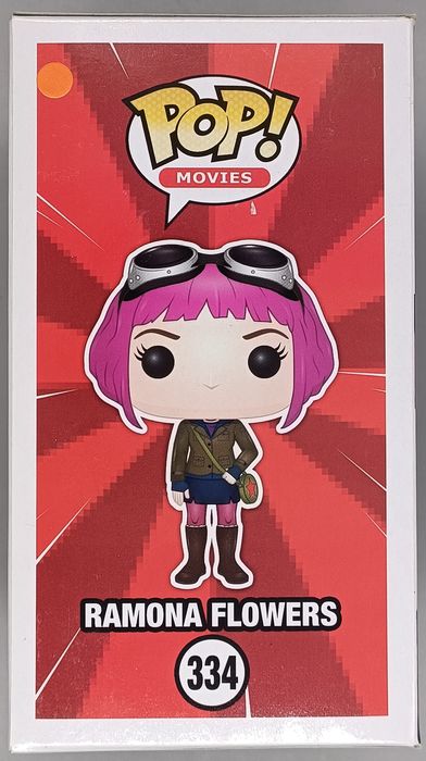 334 Ramona Flowers - Scott Pilgrim vs The World- Funko POP - Box Damaged