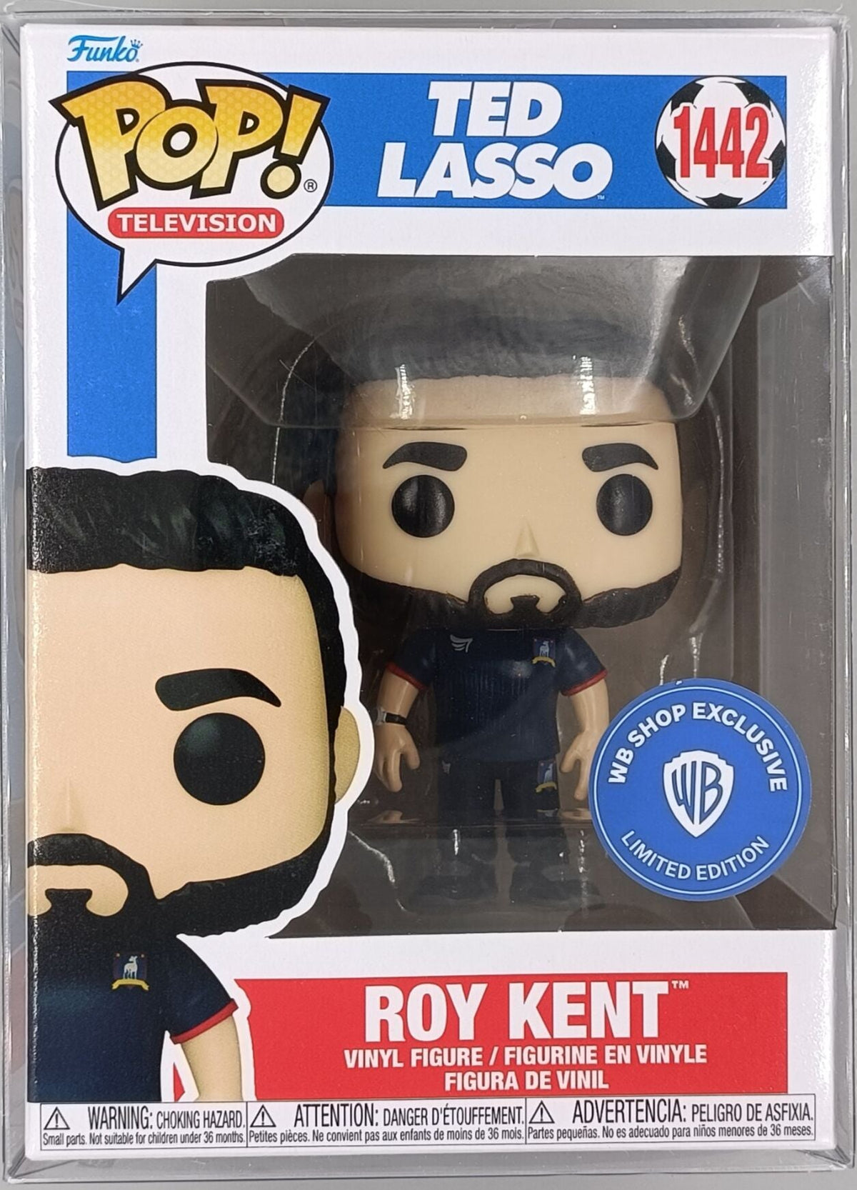 1442 Roy Kent (Coach) - Ted Lasso - WB Shop Exclusive Funko POP