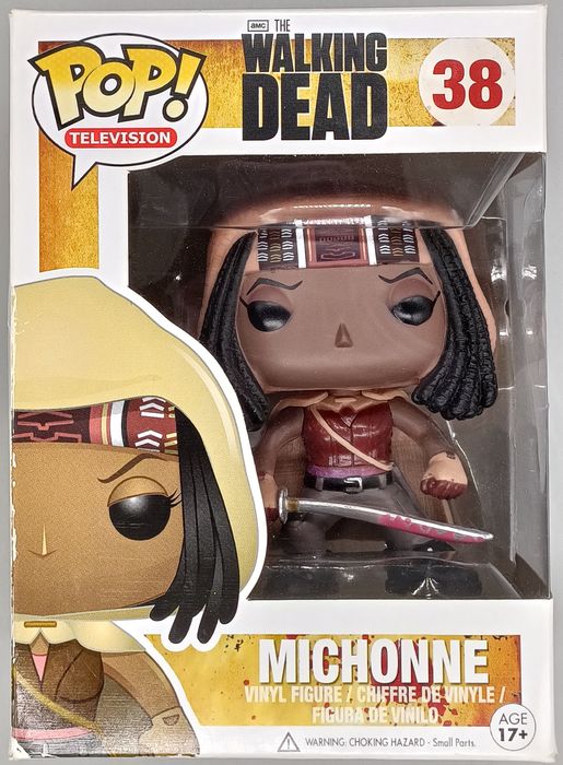 38 Michonne - The Walking Dead Funko POP - Box Damaged