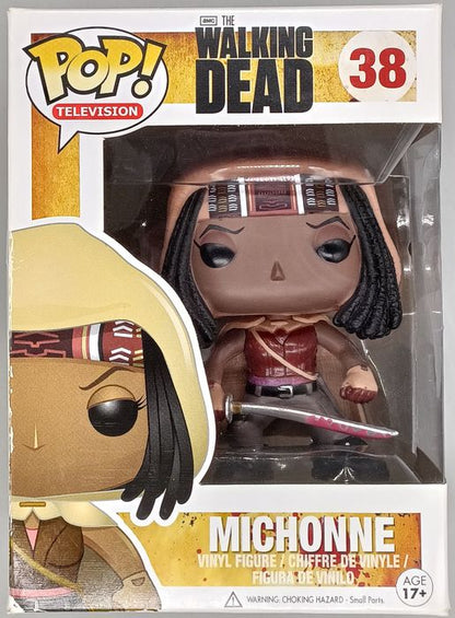 38 Michonne - The Walking Dead Funko POP - Box Damaged