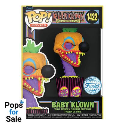 1422 Baby Klown (BlackLight) Killer Klowns from Outer Space - Horror Funko POP Funko