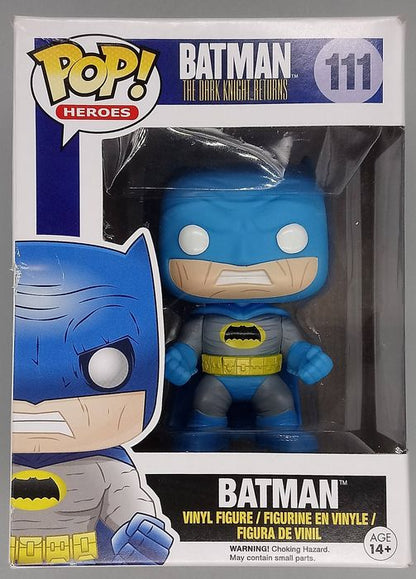 111 Batman (Blue) - DC - Dark Knight Returns - Box Damaged Funko POP