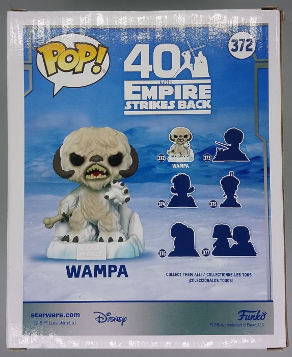 372 Battle at Echo Base: Wampa - Deluxe - Star Wars Funko POP