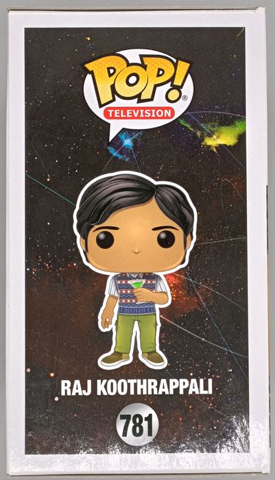 781 Raj Koothrappali (w/ Cocktail) - Big Bang Theory Funko POP