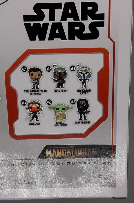462 Boba Fett - Star Wars The Mandalorian Funko POP - Box Damaged