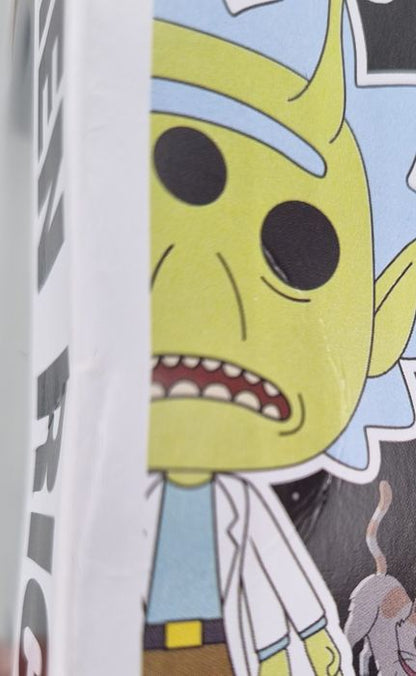 337 Alien Rick - Rick and Morty - 2018 Con - Box Damaged Funko POP