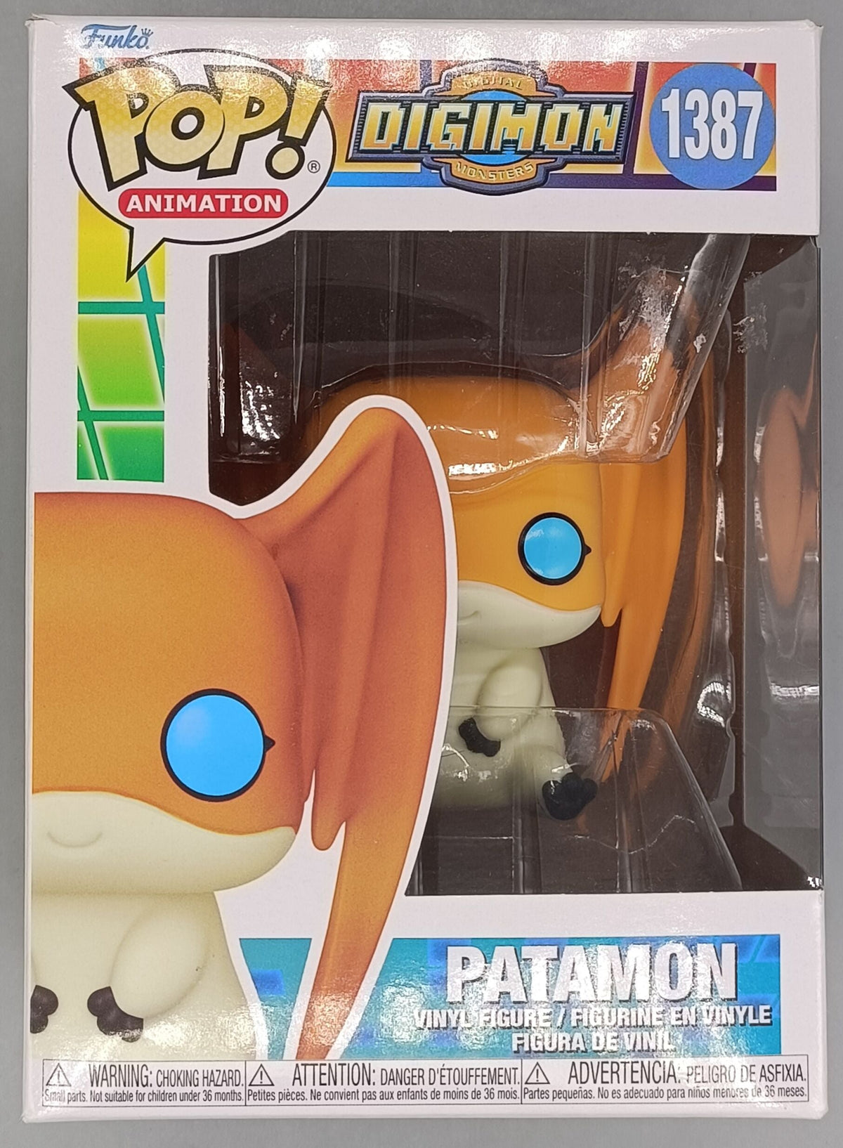 1387 Patamon - Digimon - Funko POP - Box Damaged Funko