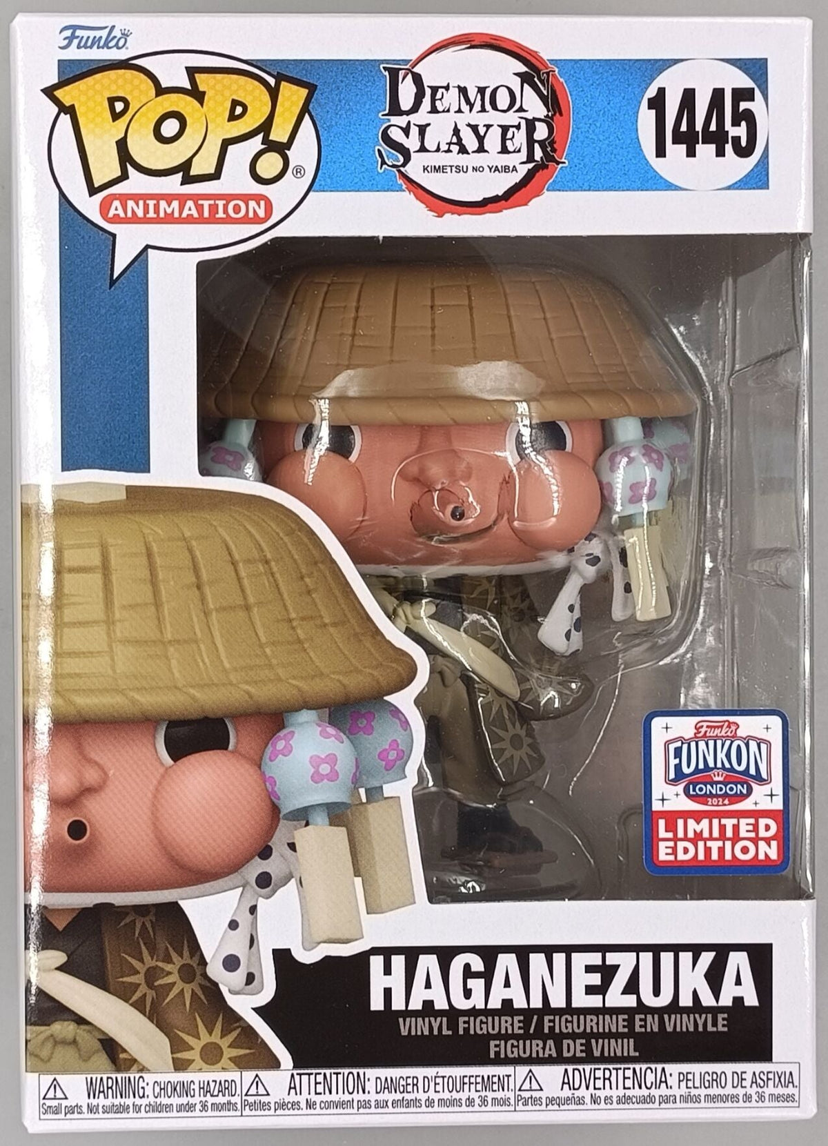 1445 Haganezuka - Demon Slayer - Funkon London 2024 Funko POP - Brand New Funko
