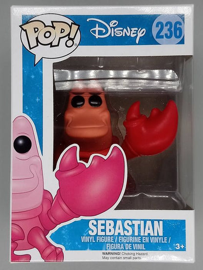 236 Sebastian - Disney - The Little Mermaid - Box Damaged Funko POP Funko
