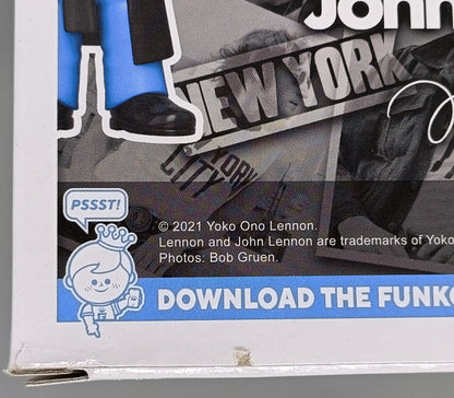 247 John Lennon (Peacoat) B&W Chase Edition - Box Damaged Funko POP