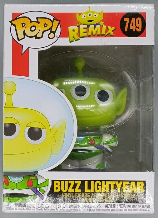 749 Buzz Lightyear (Alien Remix) - Disney Toy Story - Box Damaged Funko POP