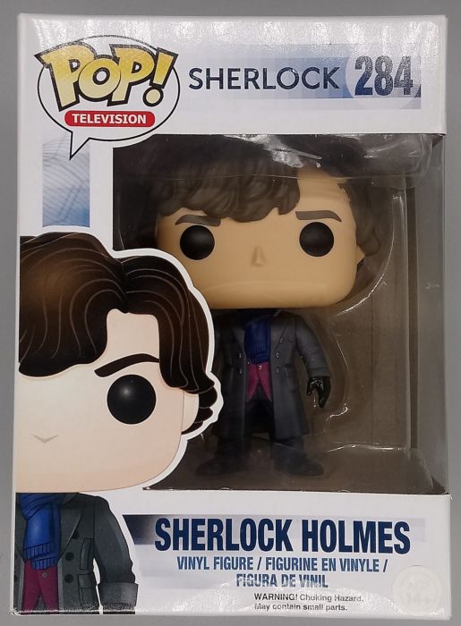 284 Sherlock Holmes - Sherlock - Funko POP - Box Damaged