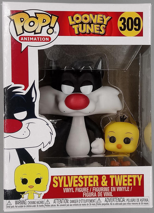 309 Sylvester & Tweety - Looney Tunes Funko POP - Brand New Funko