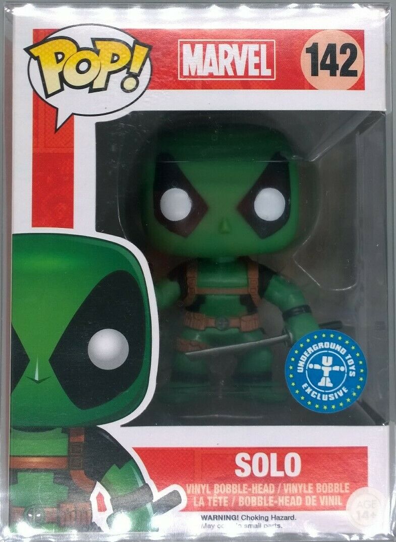 142 Solo (Deadpool) - Marvel Funko POP