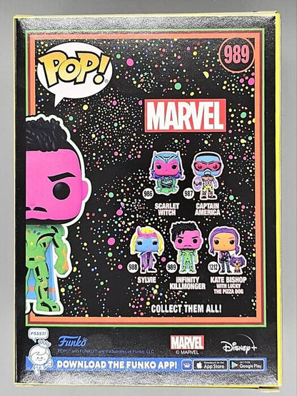 989 Infinity Killmonger Blacklight - Marvel What if...? Funko POP