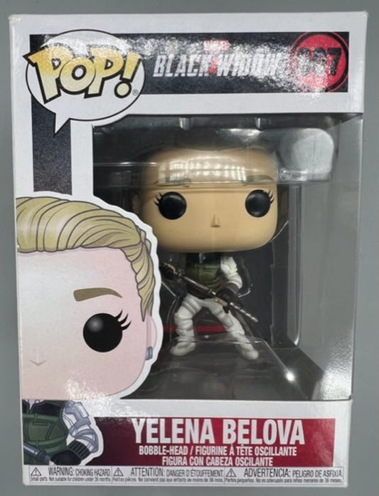607 Yelena Belova - Marvel Black Widow - Box Damaged Funko POP