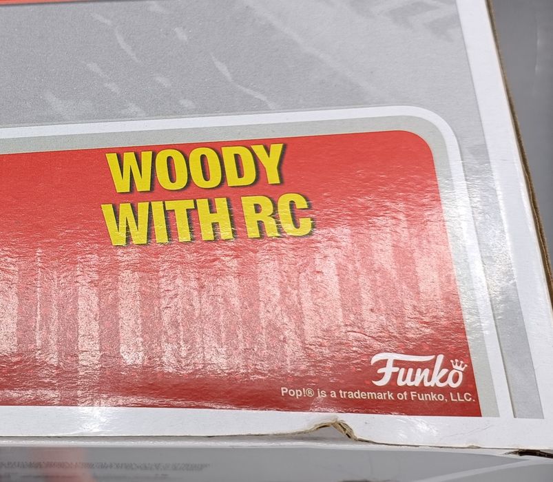 56 Woody (with RC) - Rides - Disney Toy Story Funko POP - Damaged Box