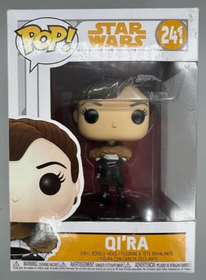 241 Qi'ra - Star Wars - Solo - Box Damaged Funko POP