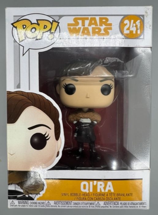 241 Qi'ra - Star Wars - Solo - Box Damaged Funko POP Funko
