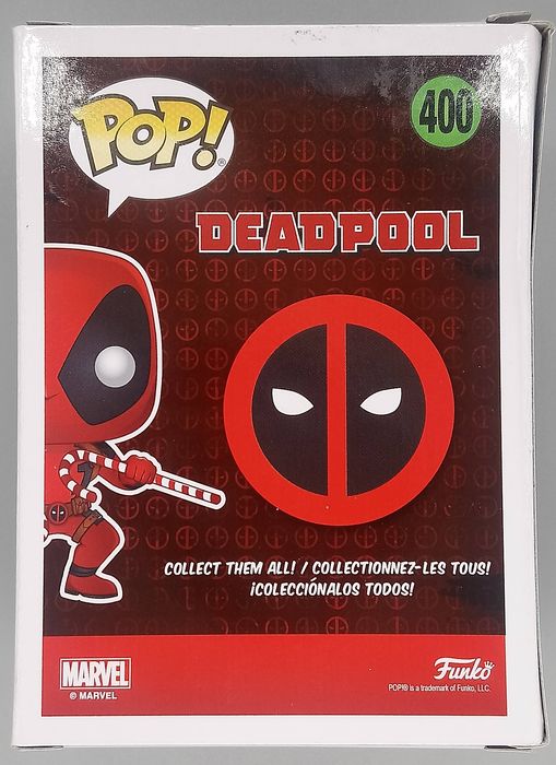 400 Deadpool (w/ Candy Canes) Marvel - Holidays Box Damaged Funko POP