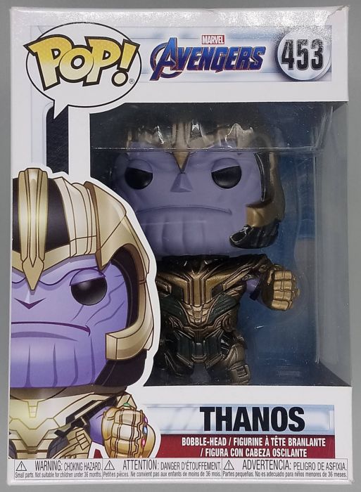 453 Thanos (Armored) - Marvel Avengers Endgame Box Damaged Funko POP