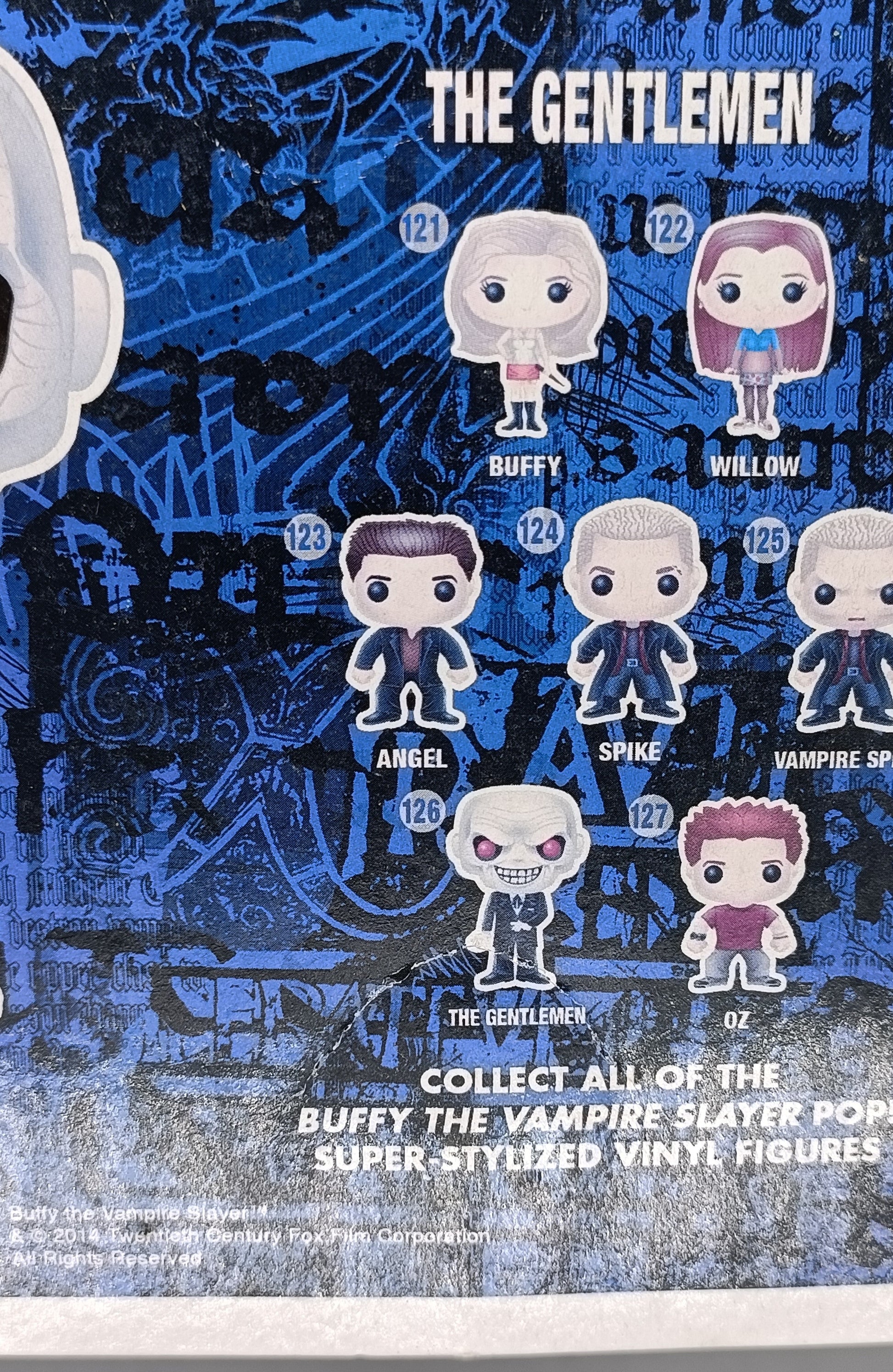 126 The Gentlemen - Buffy the Vampire Slayer - Funko POP - Box Damaged