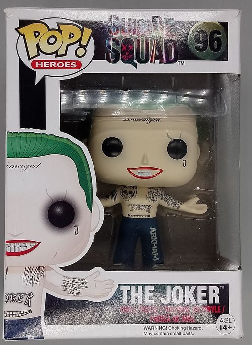 96 The Joker (Shirtless) - DC Suicide Squad - Box Damaged Funko POP