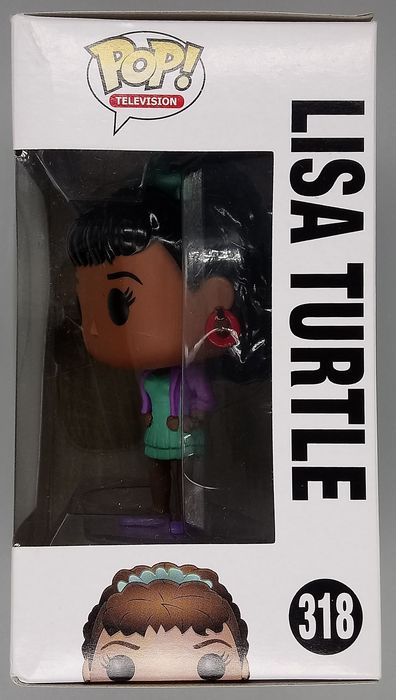 318 Lisa Turtle - Saved By The Bell - Box Damaged Funko POP