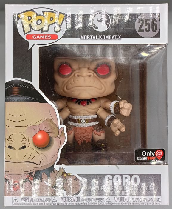 256 Goro - 6 Inch - Mortal Kombat X - Funko POP - Box Damaged Funko