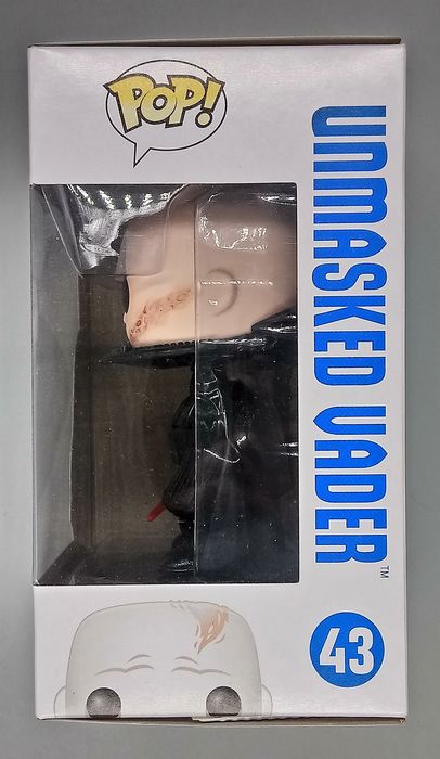 43 Unmasked Vader - Star Wars Funko POP